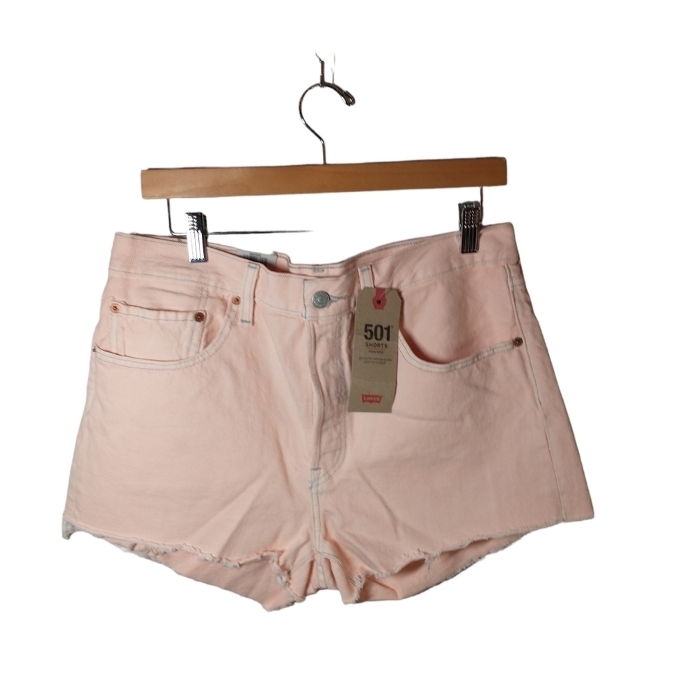 Levi's 501 Light Pink Women's Jean Shorts